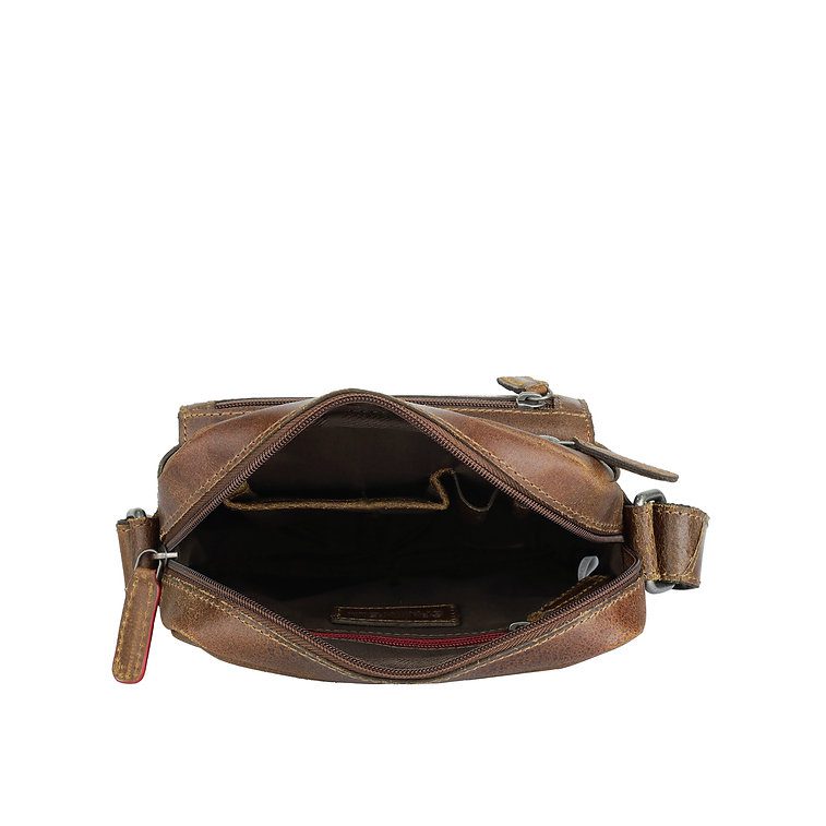 Sparwell Wallberg Winsome West Schoudertas Cognac