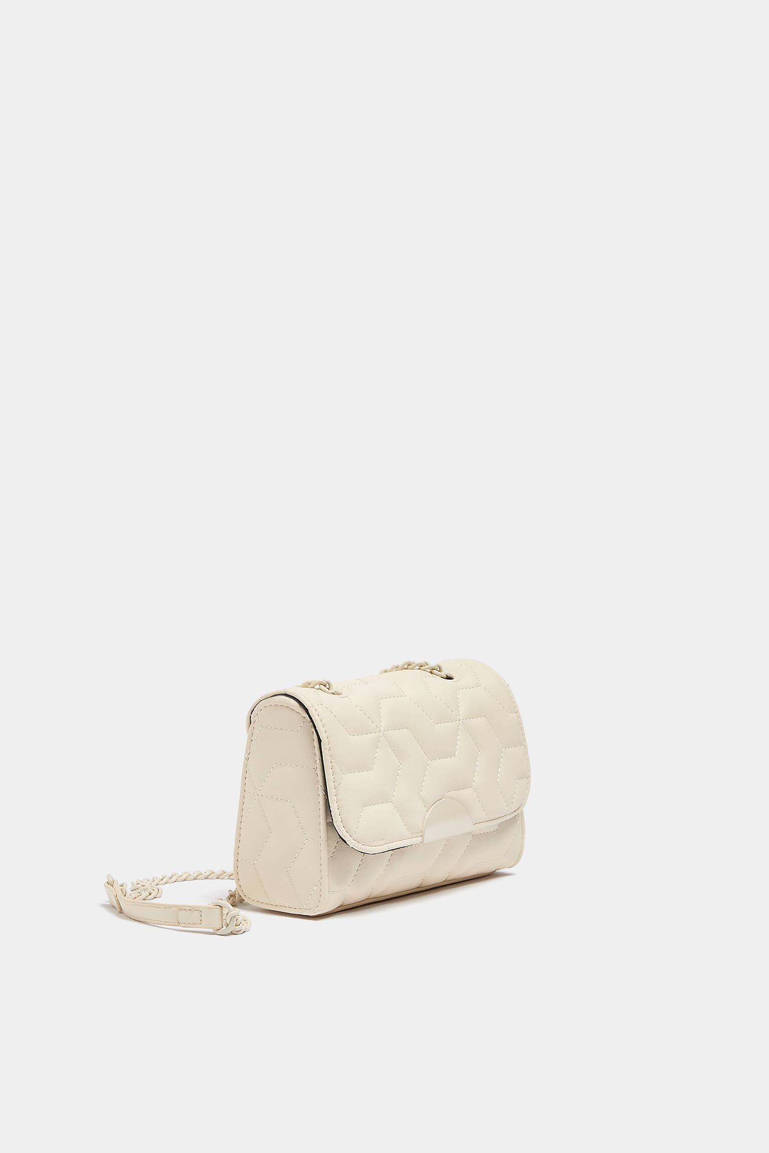 BOLSA DE OMBRO ACOLCHOADA - CRUA