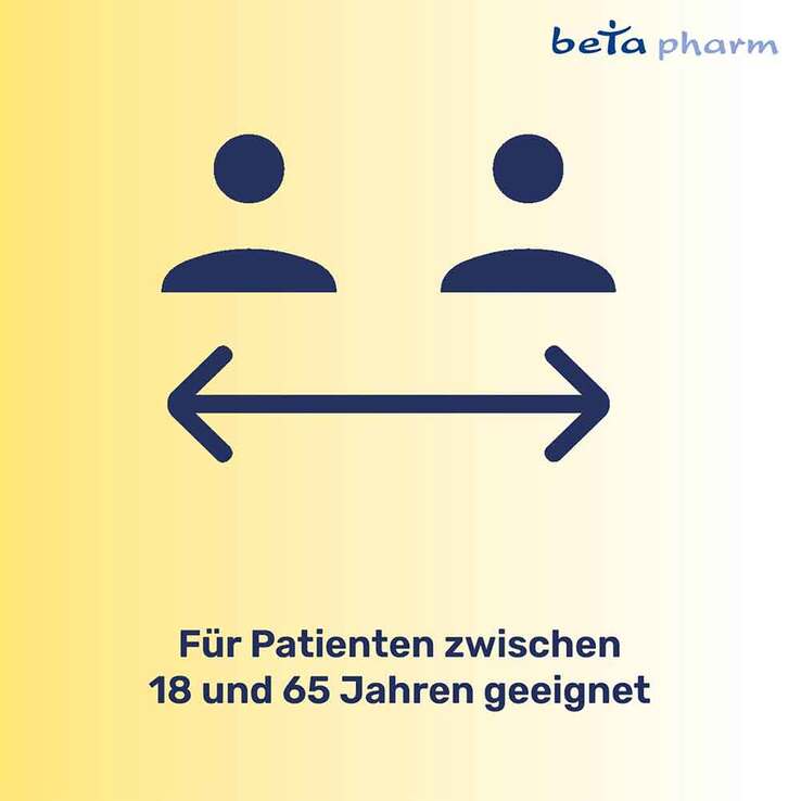 Naratriptan beta bei Migräne 2,5 mg Filmtabletten, 2 St