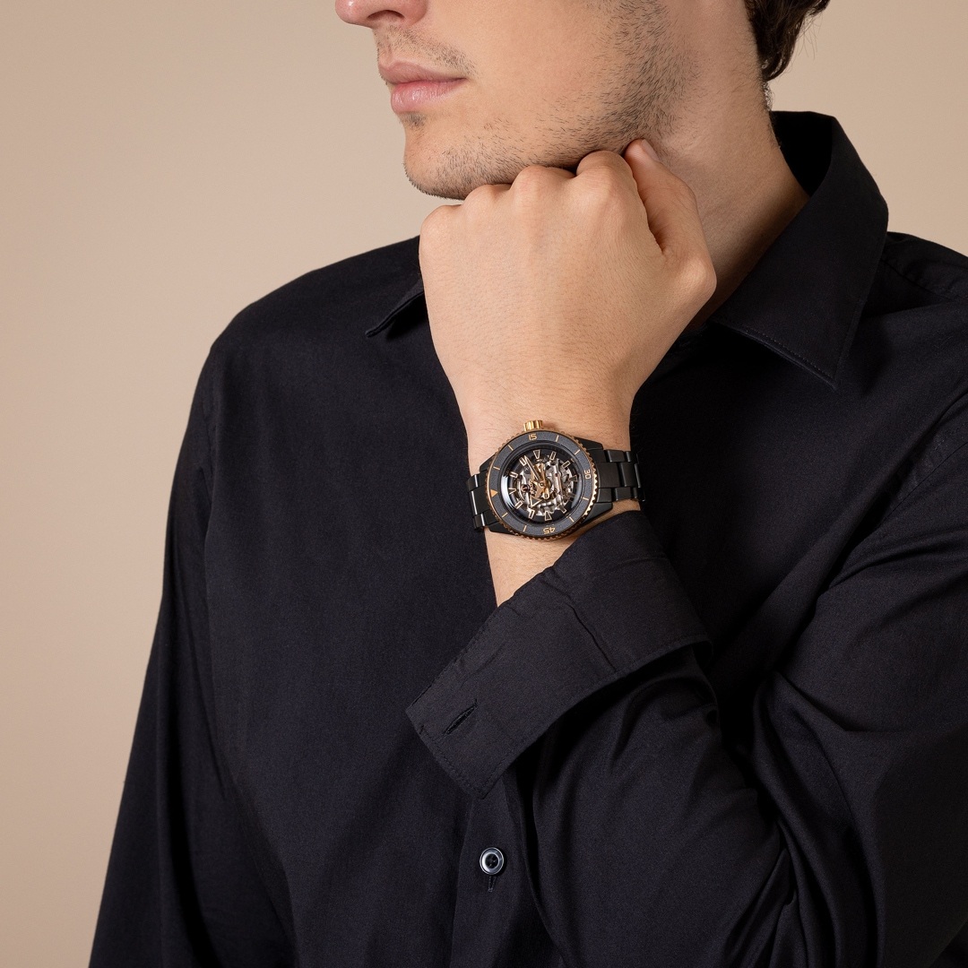 Rado Captain Cook XL High-Tech Ceramic Skeleton