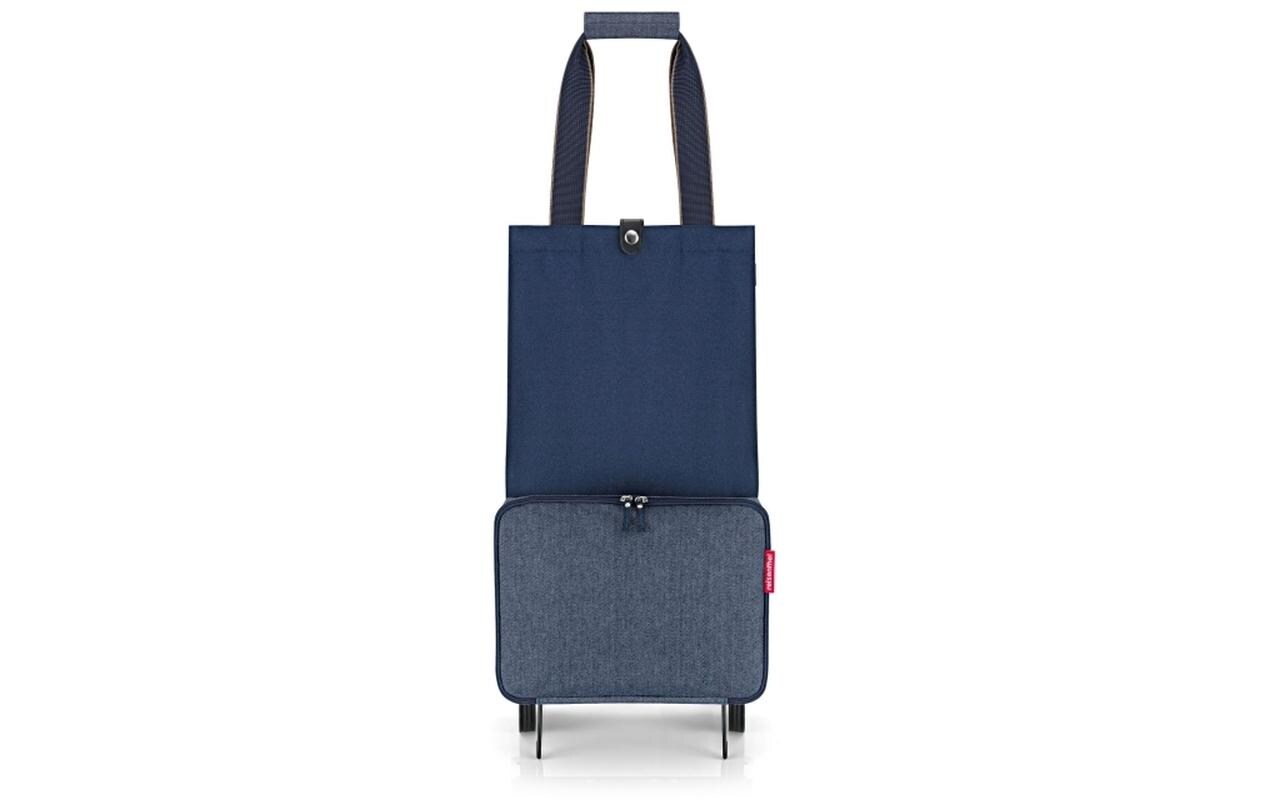 Einkaufstrolley Herringbone Dark BlueEinkaufstasche für grosse Einkäufe