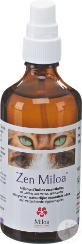 Miloa Zen Miloa Mélange D'Huiles Essentielles Naturelles Apaisantes Chats Et Chiens Flacon 30ml