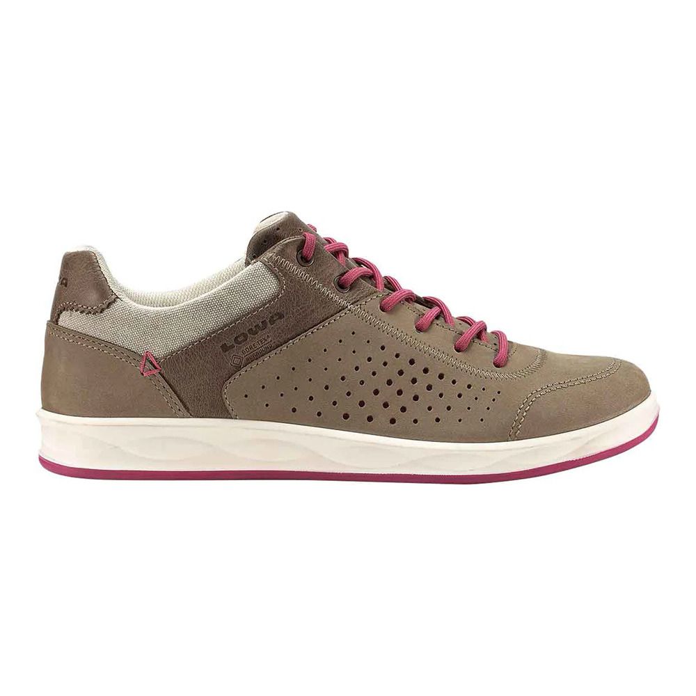 Lowa SAN FRANCISCO GTX - Sneakers Femme taupe/berry