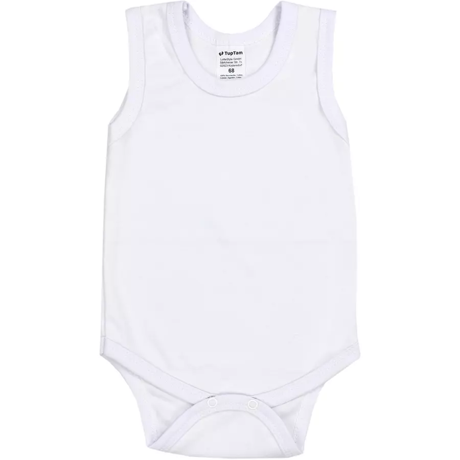 TupTam Baby Jungen Achselbody 5er Pack beigeblau