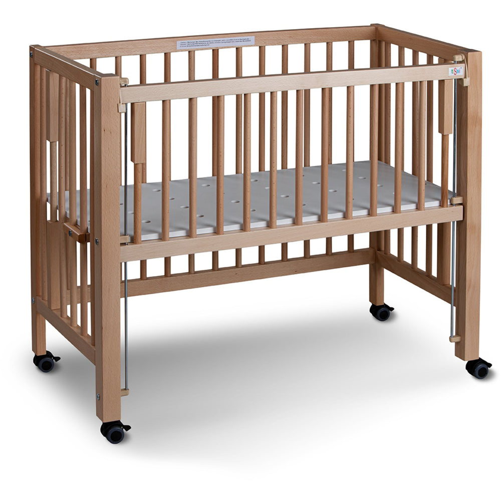 Køb tiSsi® Nature Sophie Bedside Crib Massiv Bøg
