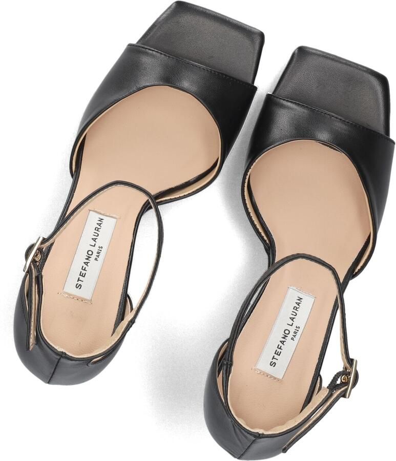 STEFANO LAURAN Slingbacks Dames 5006 Maat: 37 Materiaal: Leer Kleur: Zwart