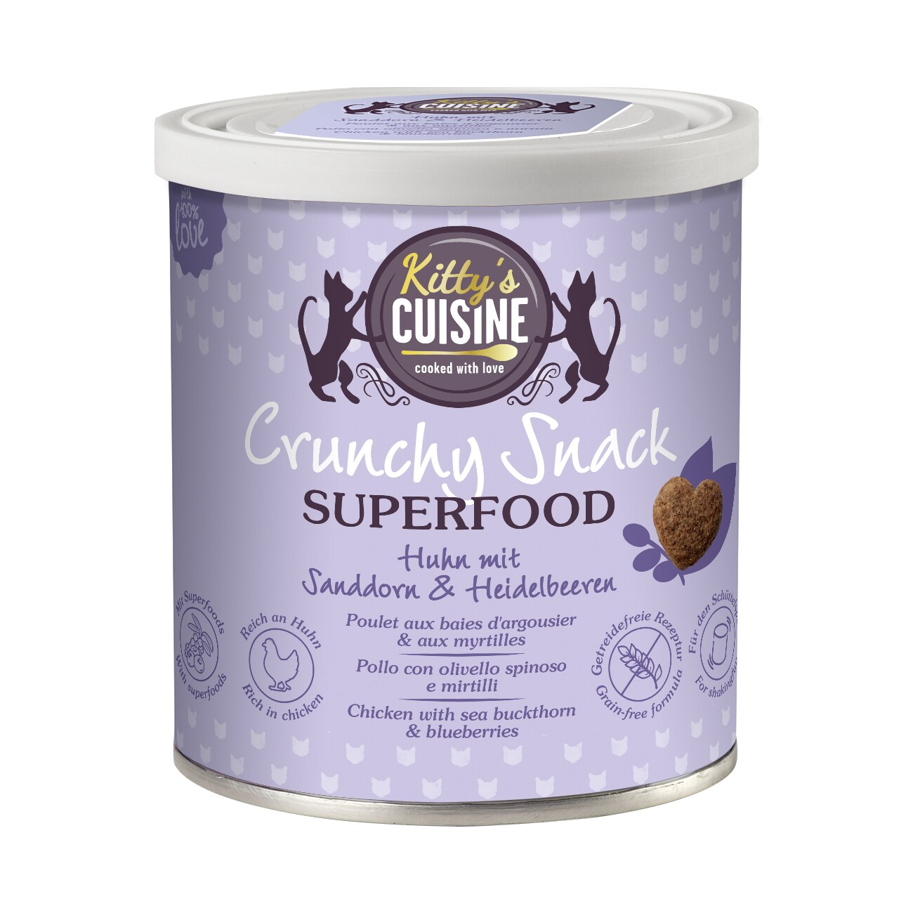 Kitty's Cuisine Crunchy Snack Superfood 100g