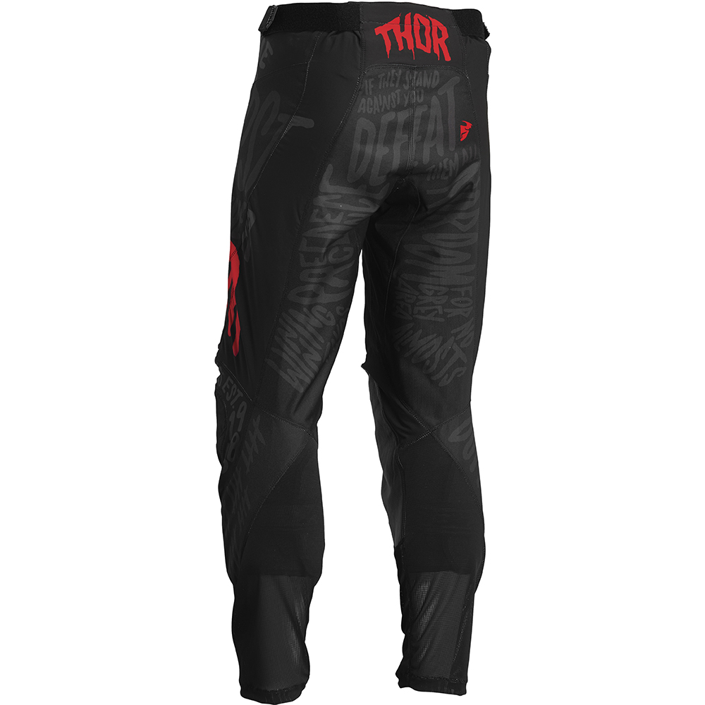 Thor Motocross - Pantalon Pulse Counting Sheep Noir / Rouge