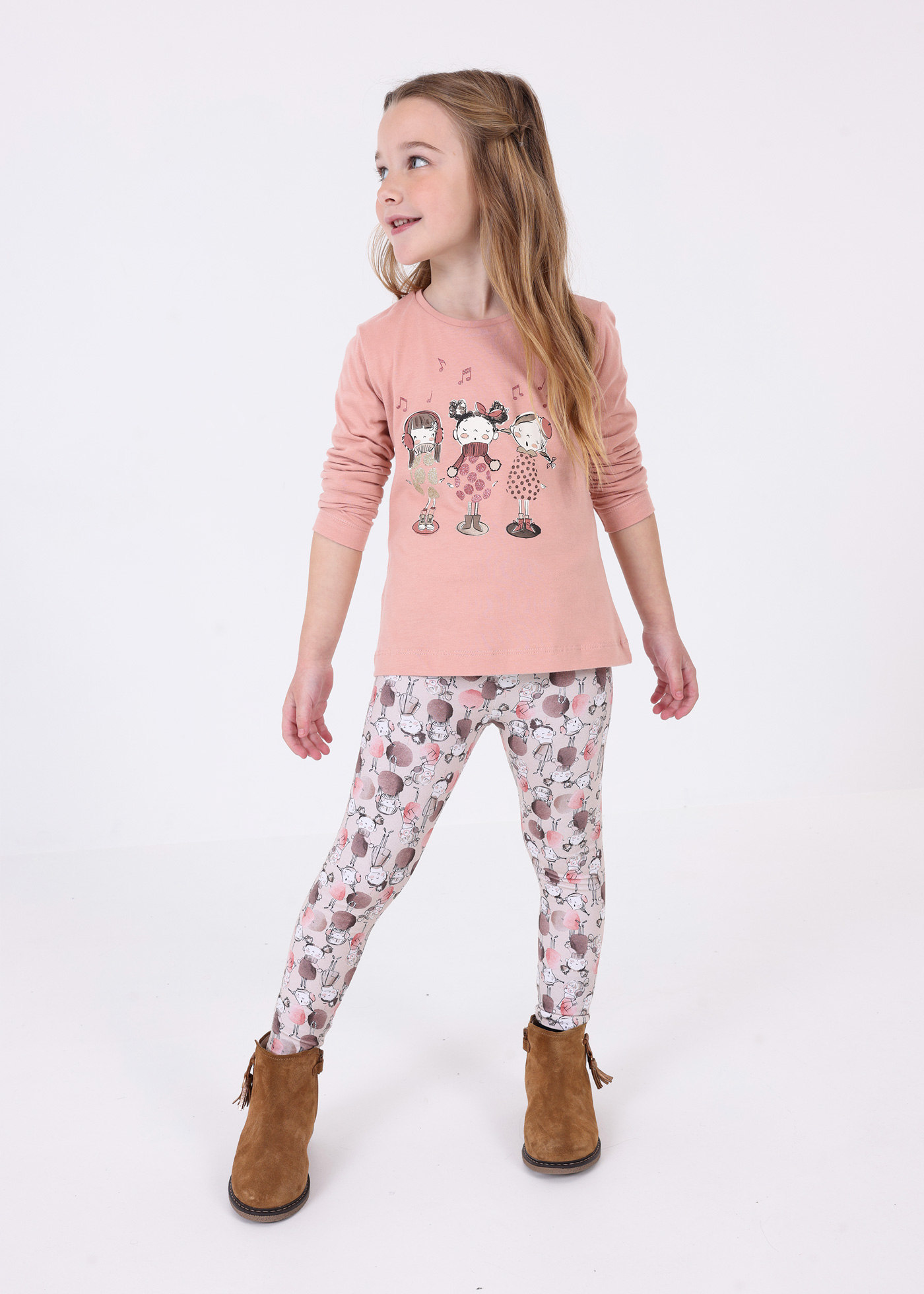 Camiseta estampada Better Cotton para meninas