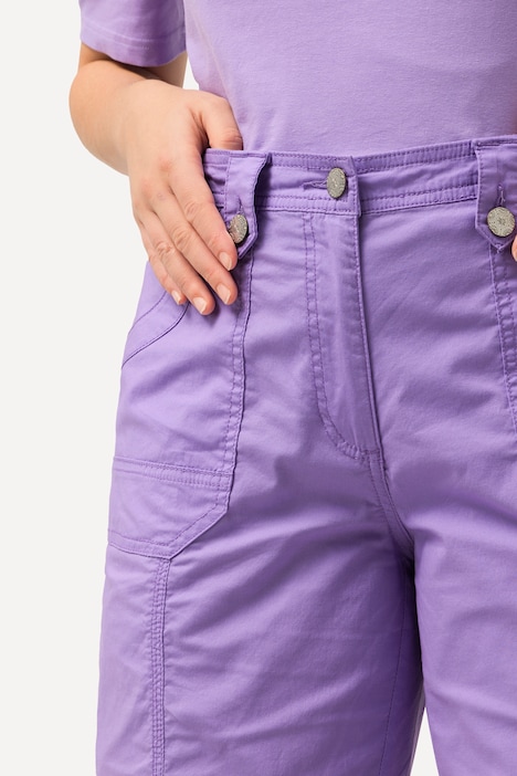 Cargo-Bermuda, Komfortbund, 4-Pocket-Schnitt