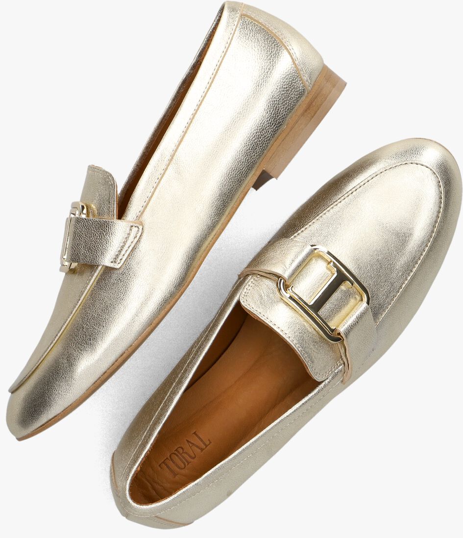 TORAL gouden toral loafers 10644