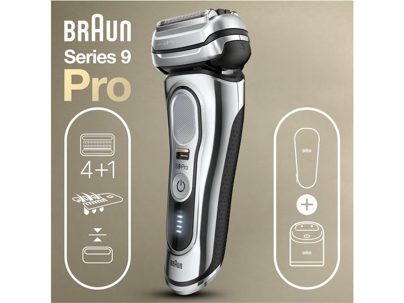 Braun Herrenrasierer Series 9 Pro 9466cc mit Reinigungsstat Rasierapparat