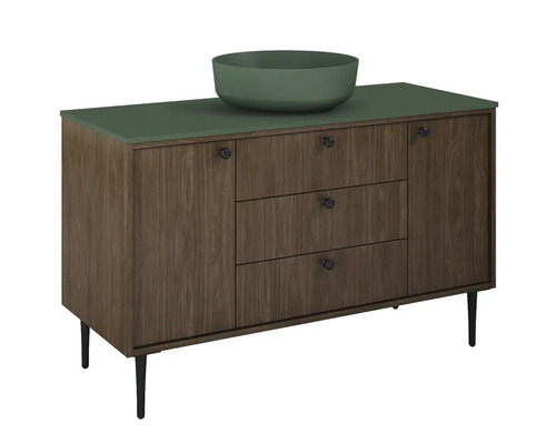 Jungborn wastafelmeubel PRIMUS BxHxD 1200 x 720 x 456 mm Frontkleur notenhout