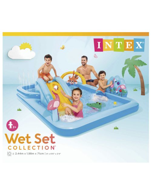 Intex Play Center Jungle Adventure - Speelgoed - 244x198x71 cm Leeftijd 2+