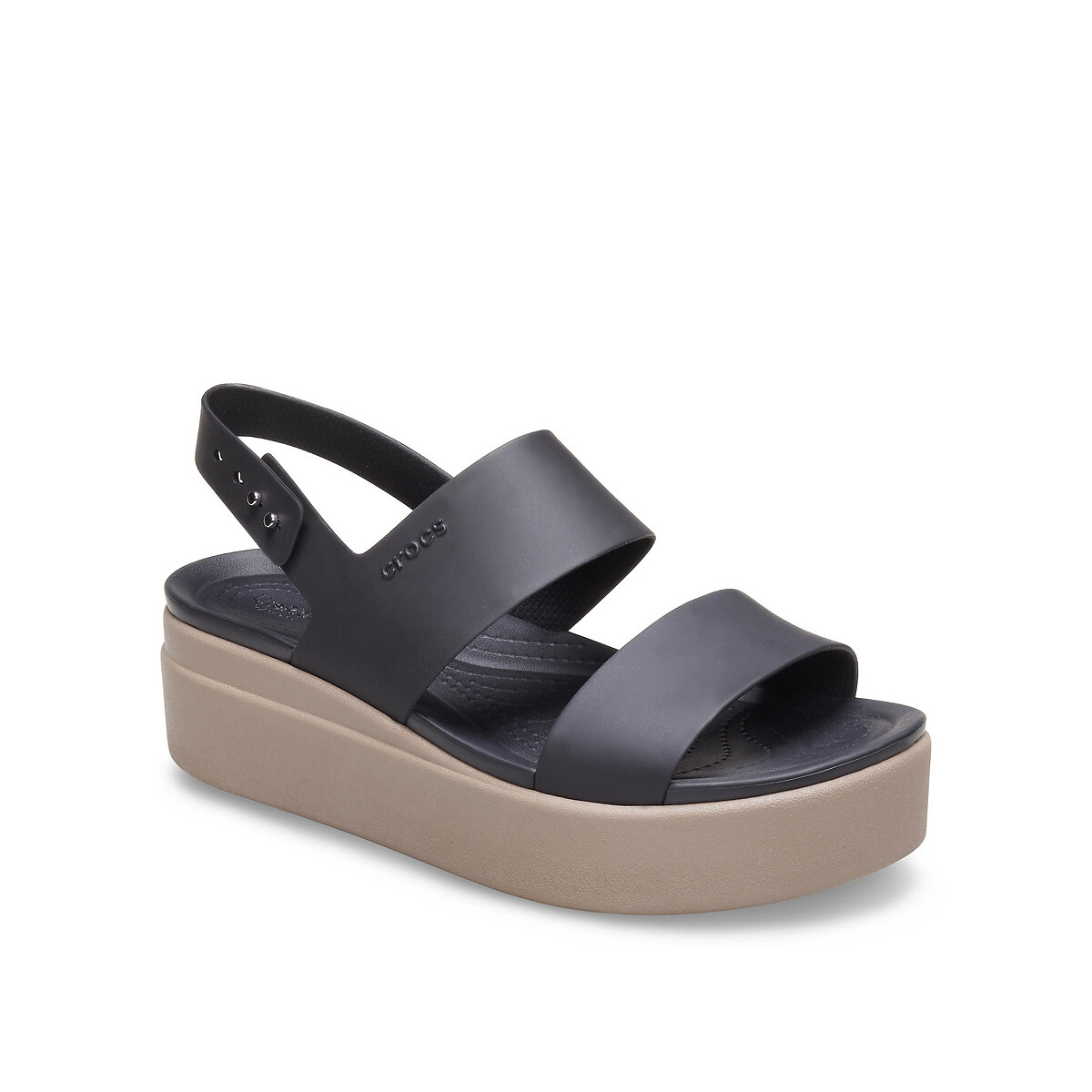 CROCS<br>Sandália Crocs Brooklyn Low Wedge W