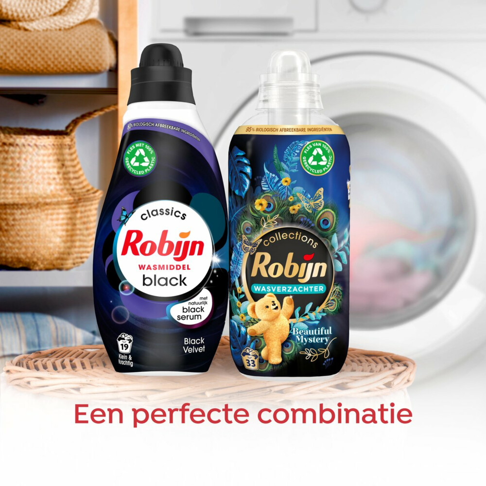 8x Robijn Wasverzachter Beautiful Mystery 33 Wasbeurten825 ml
