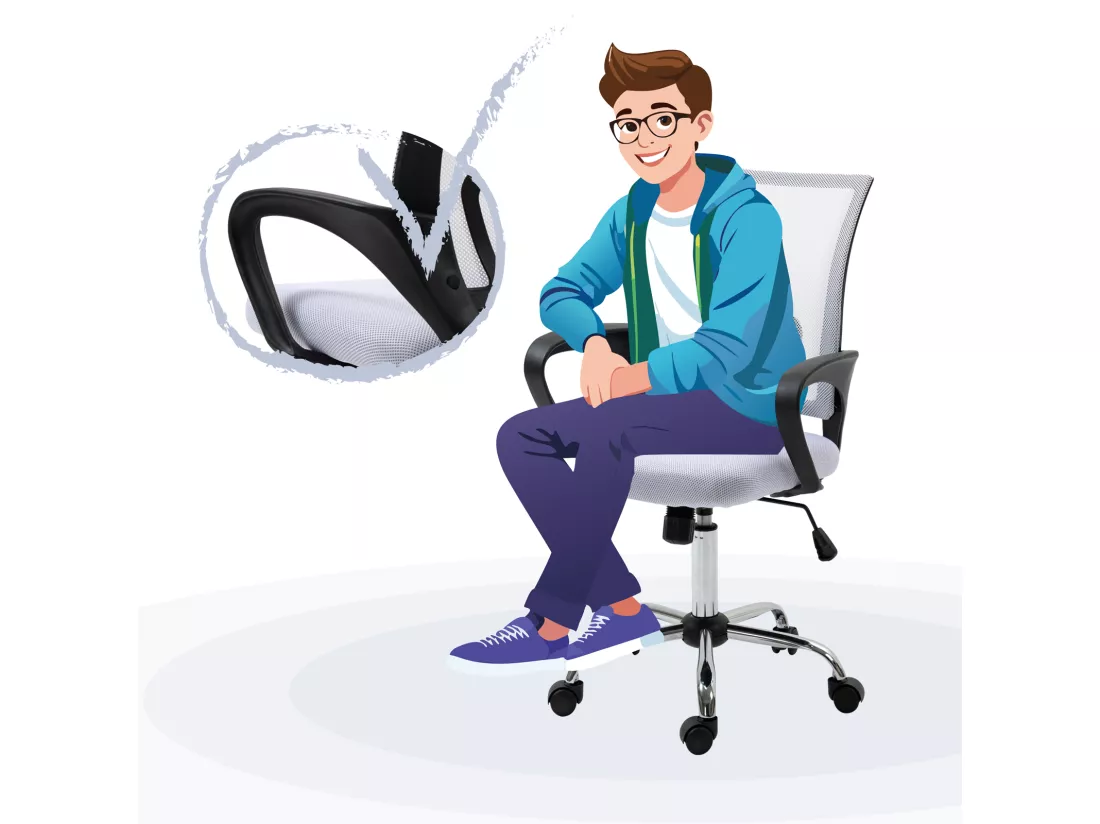 Chaise de bureau Enfants Adolescents