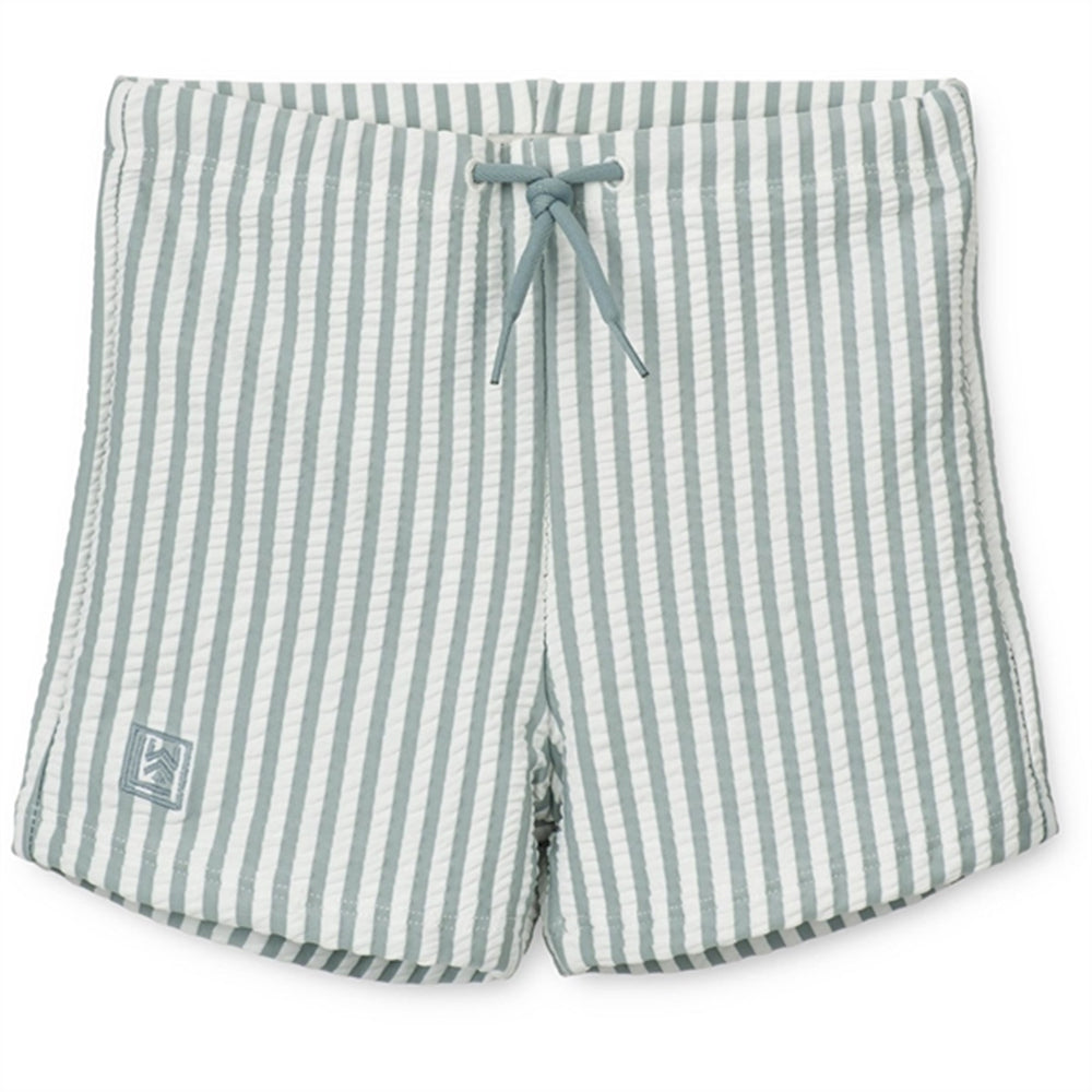 Otto Badebukser Y/D Stripe: Sea Blue/White