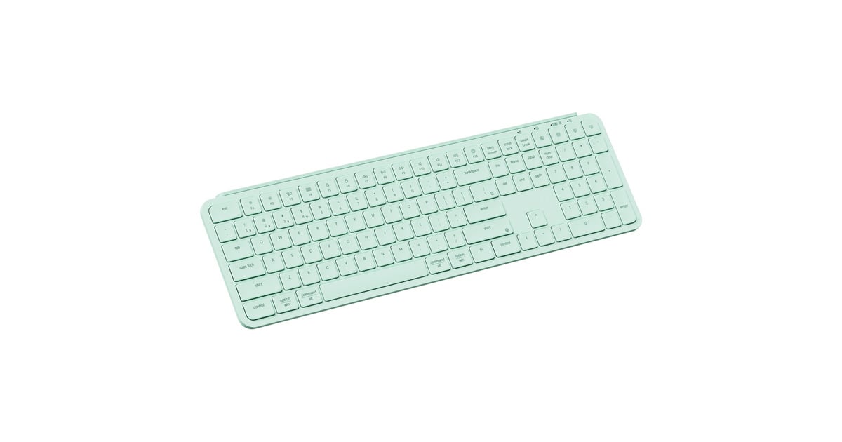 KeychronB6 Pro-K7, toetsenbord  (Mint, US lay-out, Scissor switches, ABS, 2.4 GHz | Bluetooth 5.2 | USB-C)