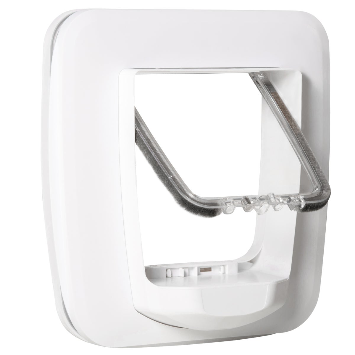 PawHut Huisdierluik, 30B x 29H x 10D cm, PC, Wit