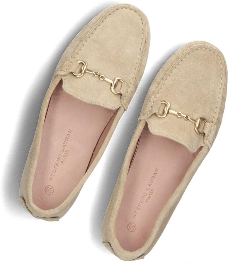 STEFANO LAURAN Mocassins Dames 11733 Maat: 36 Materiaal: Suède Kleur: Beige
