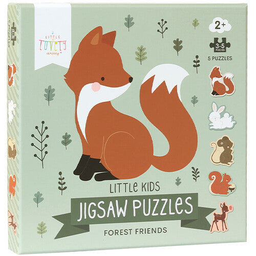 A little lovely company puzzels bosvriendjes - 5st