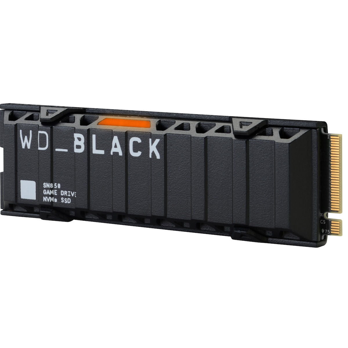 WD Black SN850 med kjøleribbe intern NVMe SSD (500 GB)