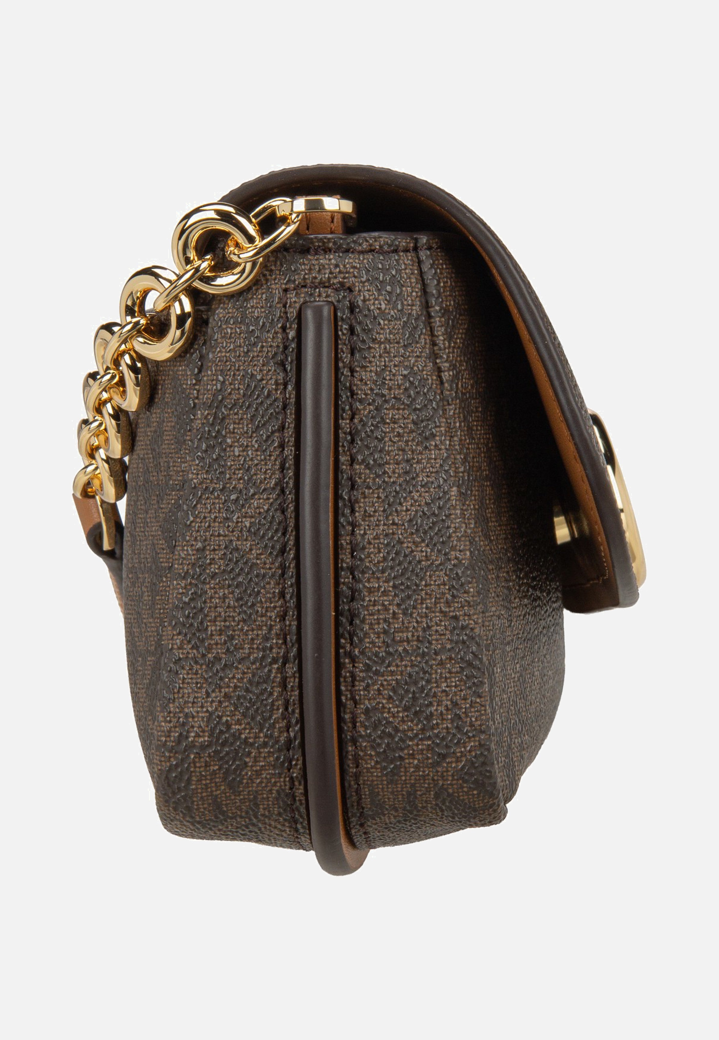 Nolita SM Flap Chain Xbody Brown/Acorn - Crossbody Bag