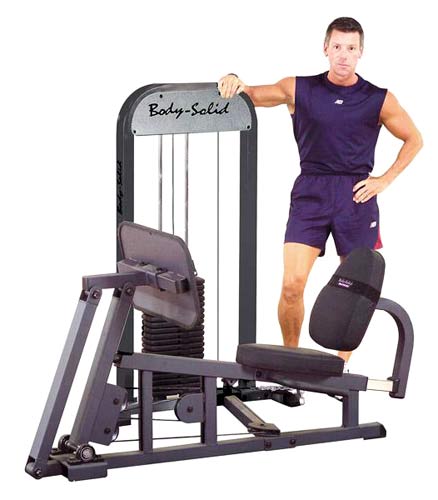 BODYSOLID Leg Press W/210LB Stack Presse à Cuisse Guidée