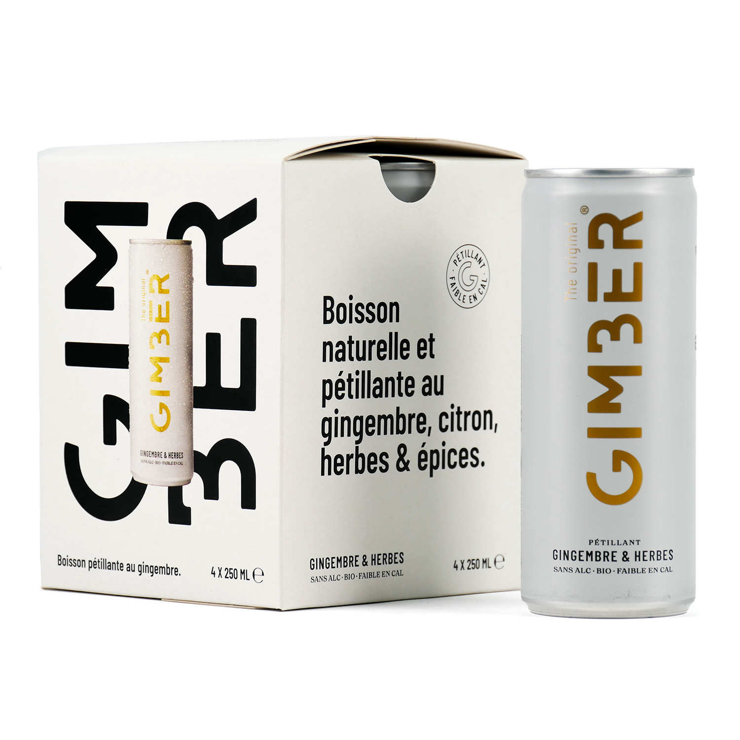 Prêt-à-boire bio Gimber