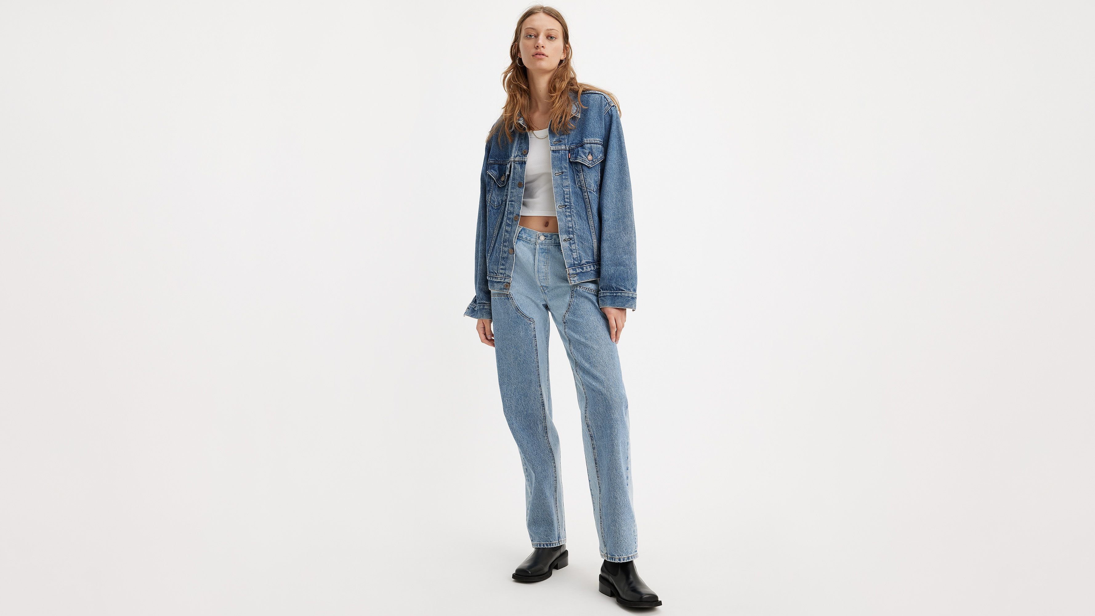 Jean 501® ’90 avec chaps - Done And Dusted - Bleu