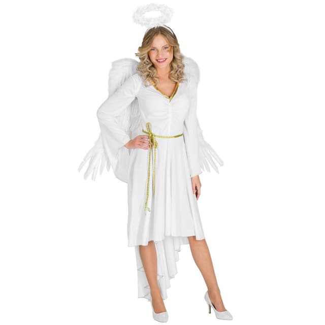Flot juleengel kostume