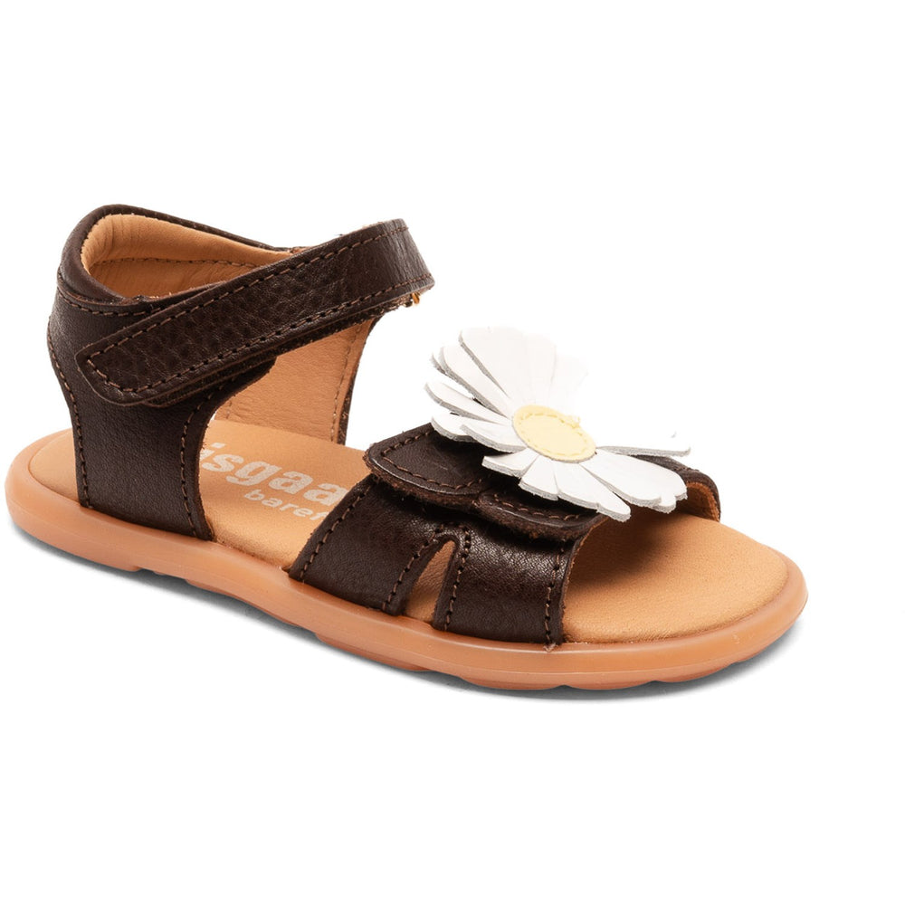 Køb Bisgaard Dark Brown Barefoot Oya Sandal