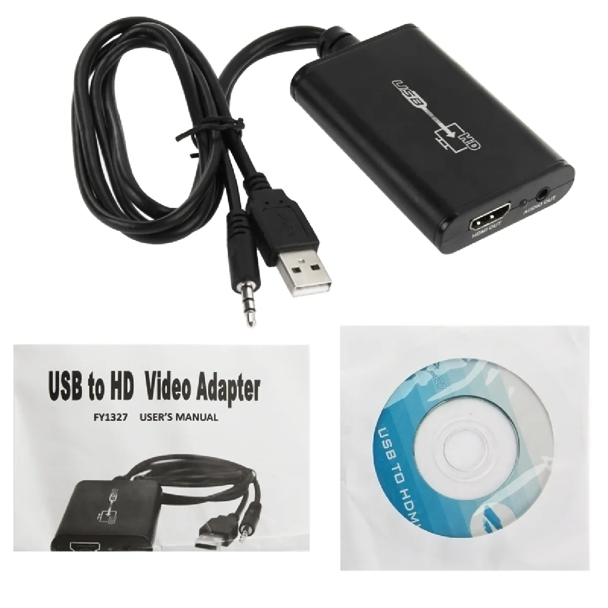 Wewoo USB 2.0 vers HDMI Full HD 1080P