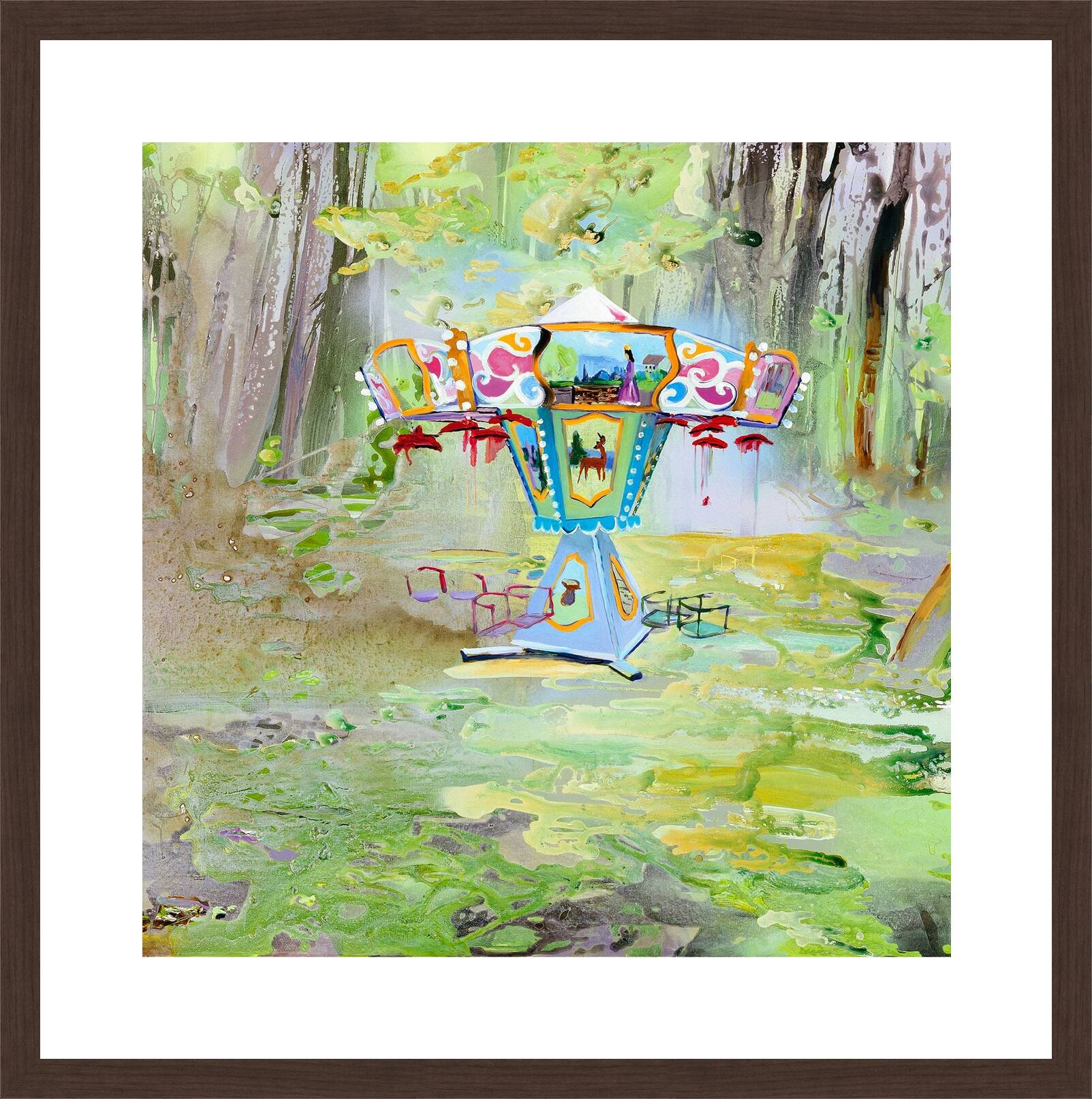 Paradise garden 9 by Andrea Damp - Limited Edition. Edition of: 150. Signed.