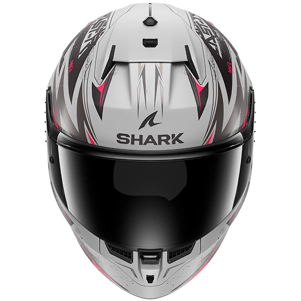 Shark - Casque D-Skwal 3 Blast-R Gris brillant / Noir / Rose