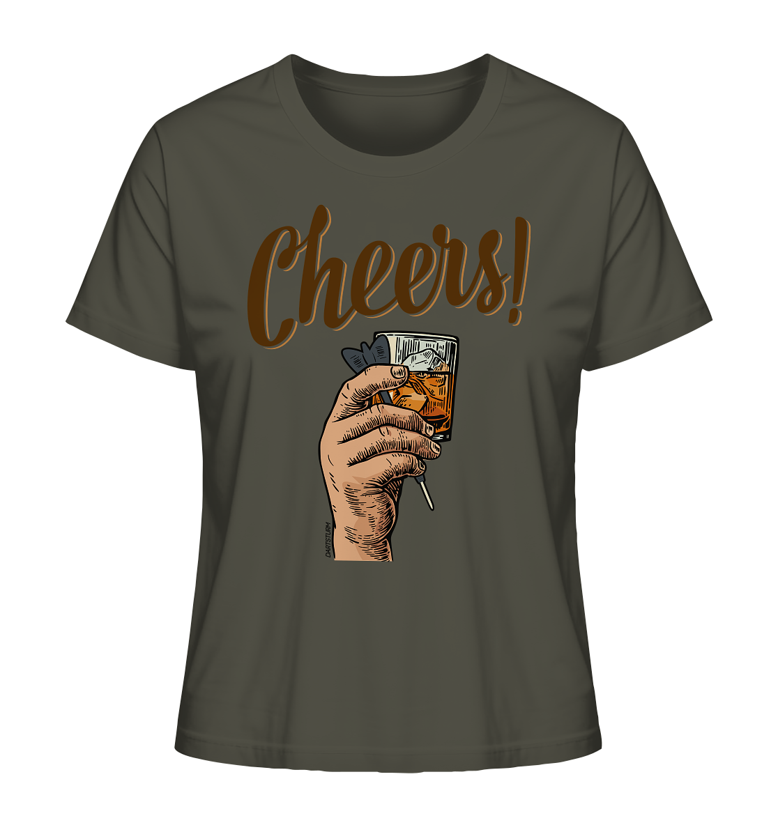 DartSturm - Cheers - Ladies Organic Shirt