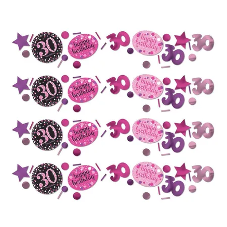 amscan Konfetti 30 Pink 34 g