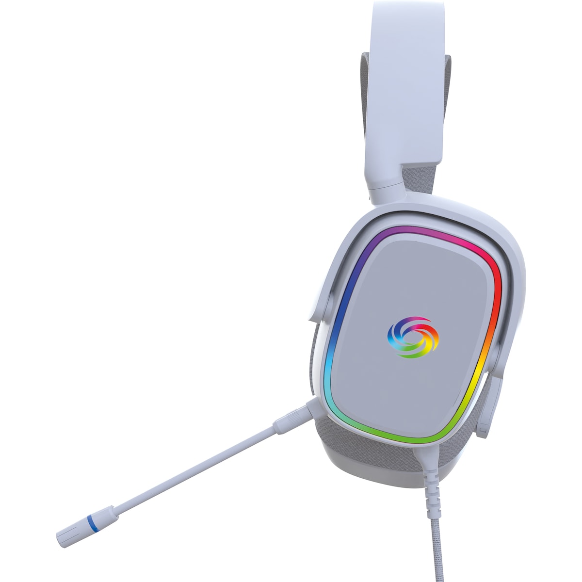 NOS H-500 gaming headset (hvit)