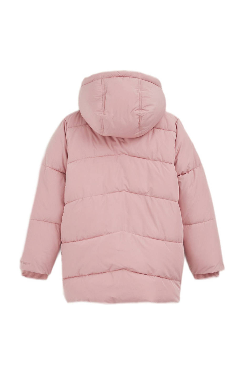 WE Fashion gewatteerde winterjas lichtroze