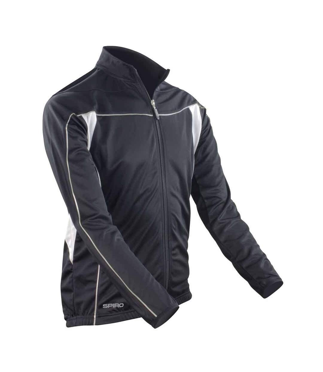 Maillot manches longues HOMME veste cycliste - S255M - noir
