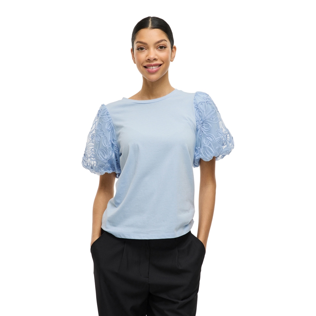 Dames Blouse broderie anglaise
