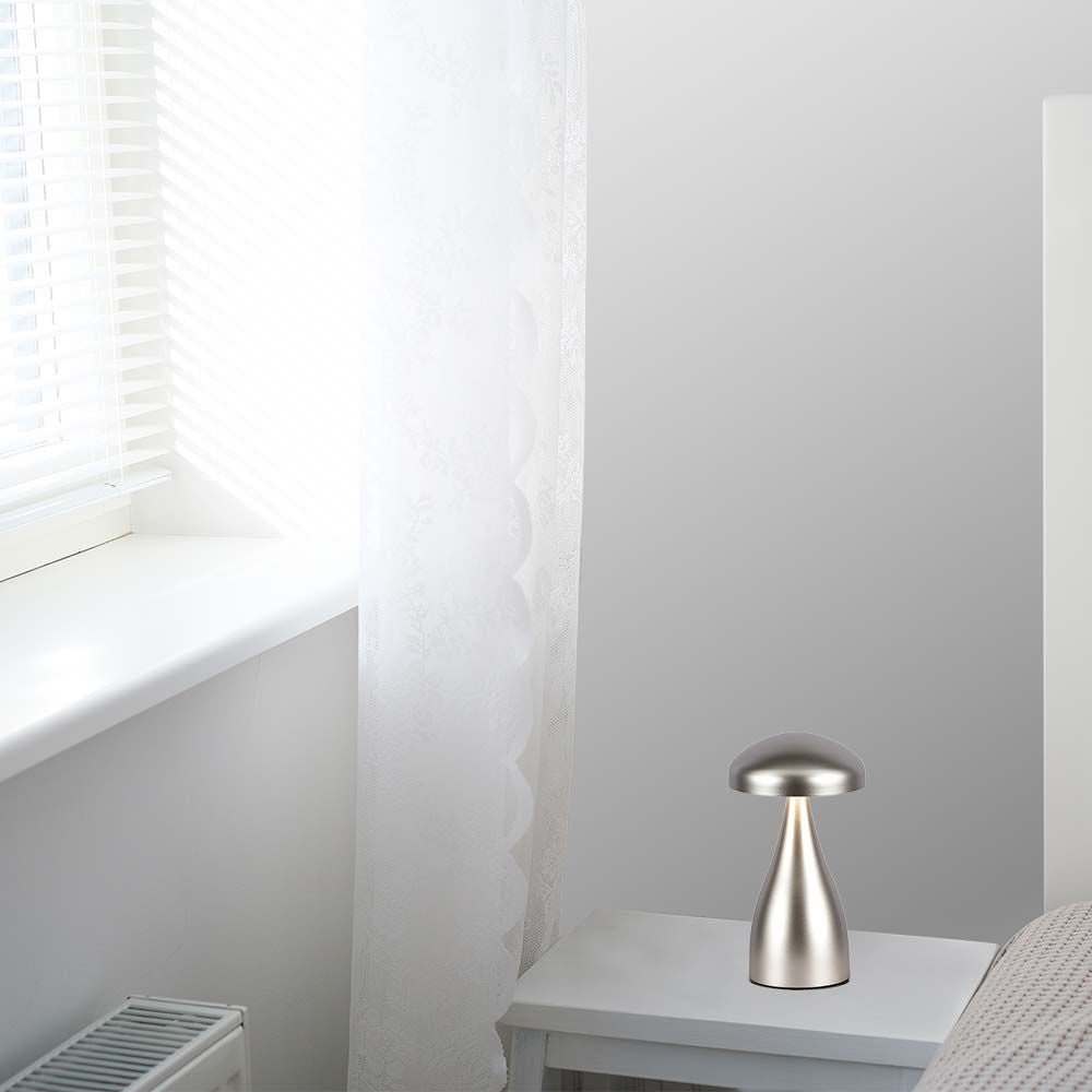 Gouden oplaadbare tafellampen - Champagne - IP20 - 1W - 55 lumen - 3IN1