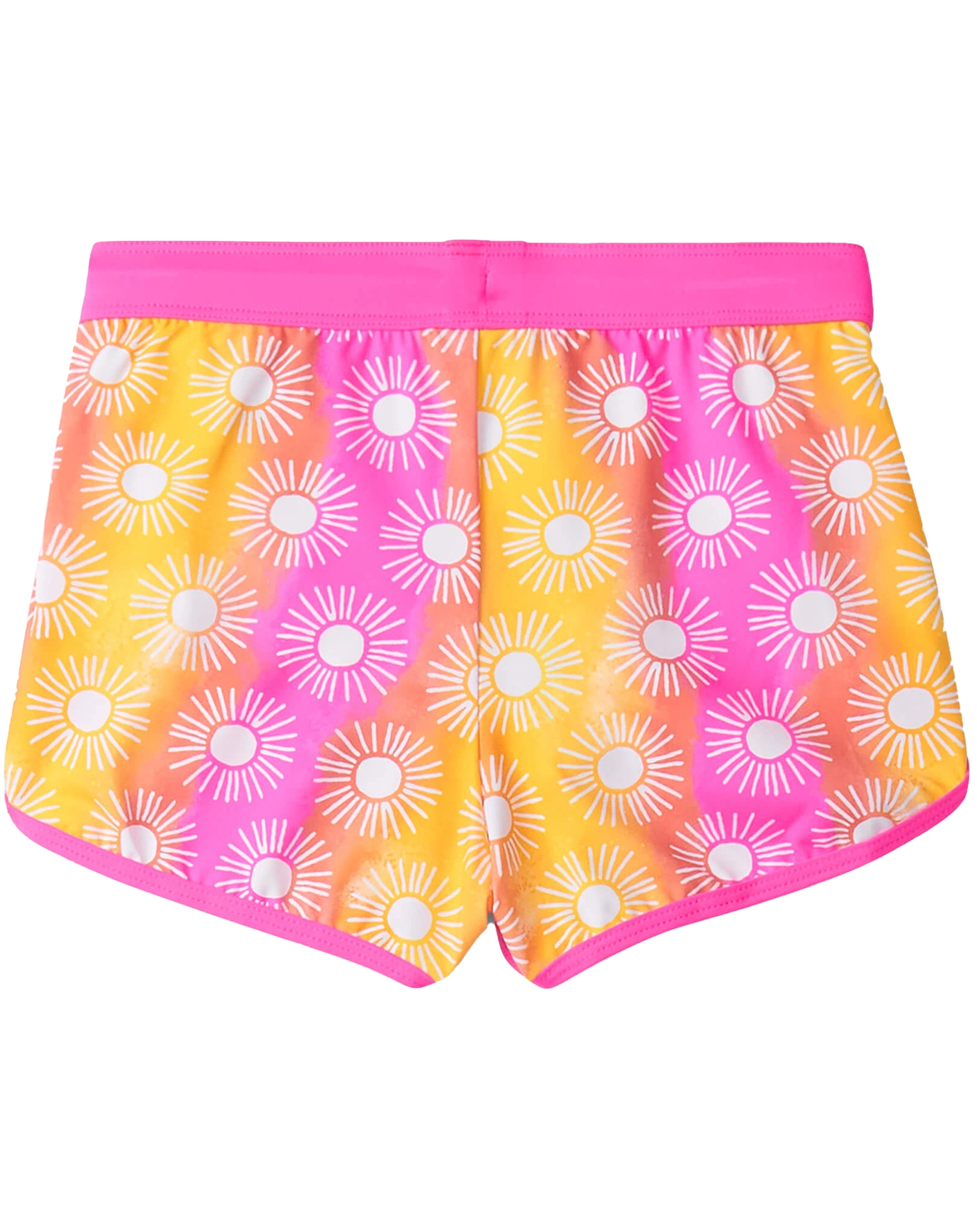 Schwimm-Shorts SUNSHINE in gelb/pink