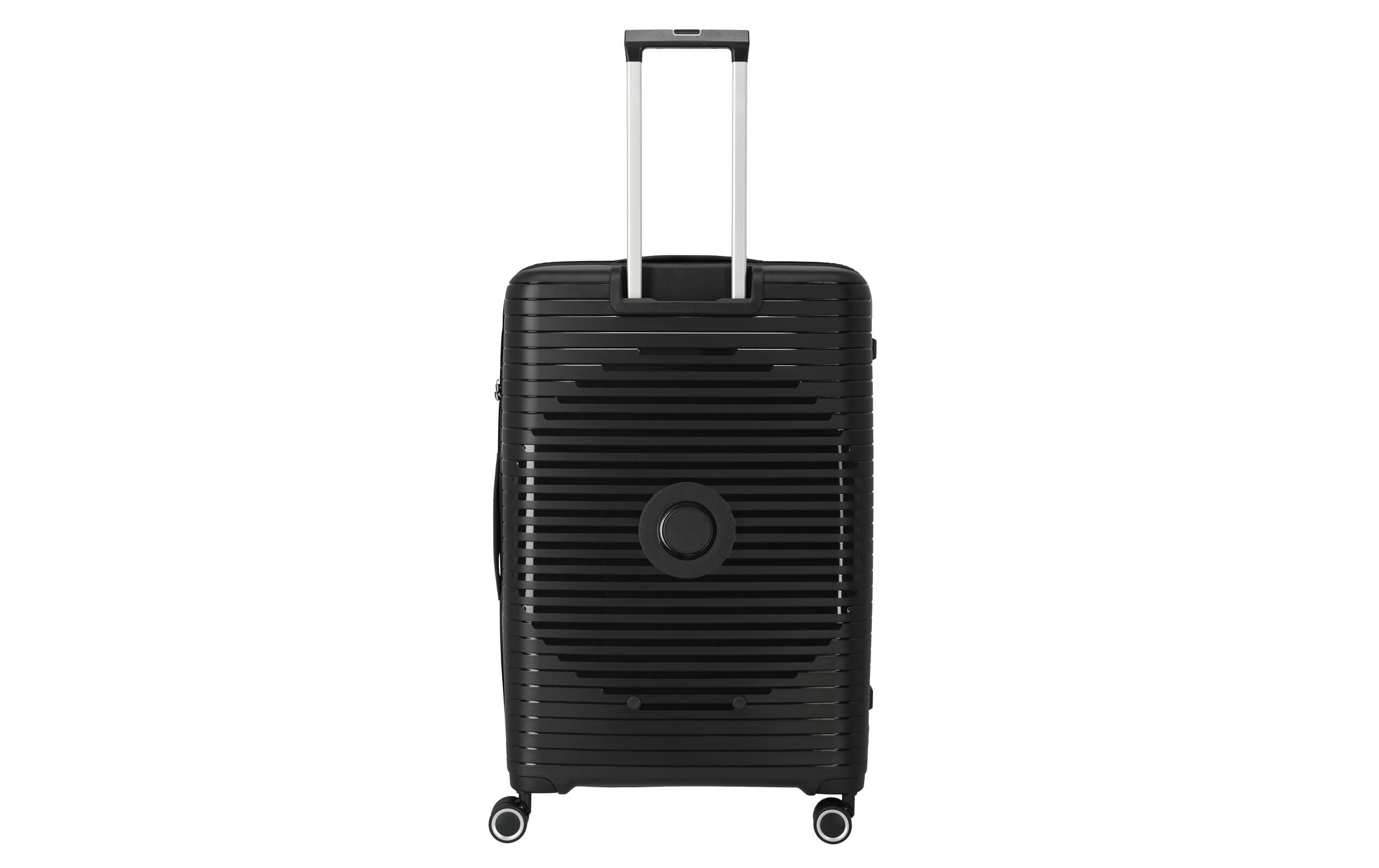 Reisekoffer ORBITA Trolley, L SchwarzDer kompakte Begleiter für bunte Reisen