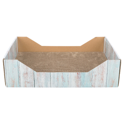 Trixie Kratzkarton türkis 45x12x33cm