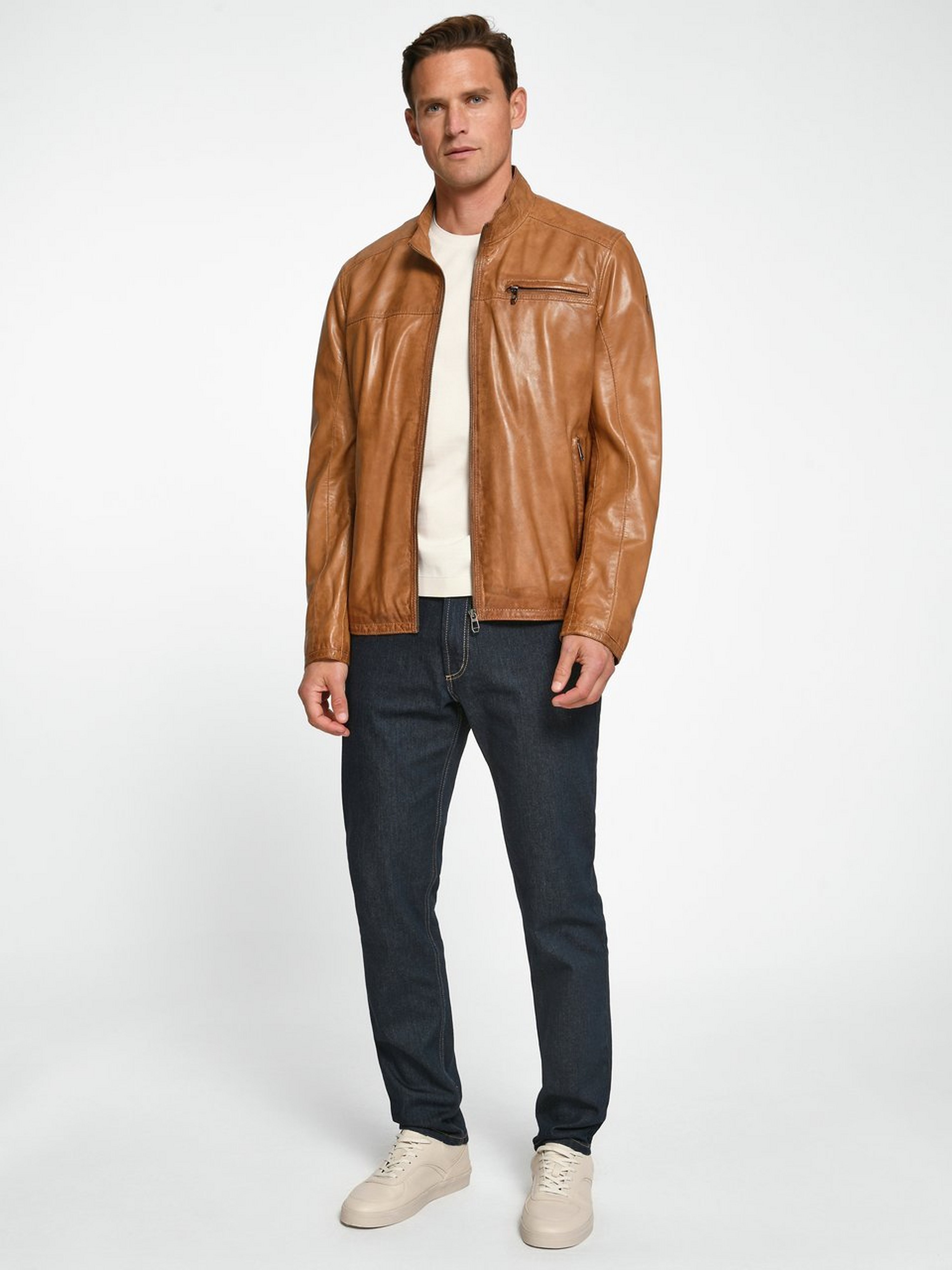 Lederjacke