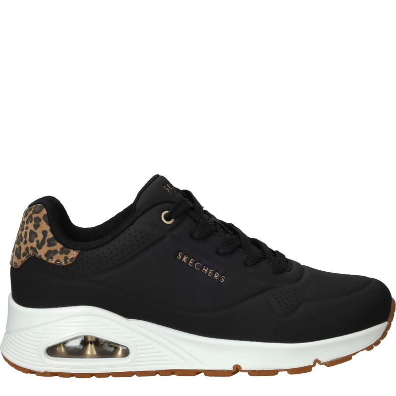 Skechers Uno Jungle Nite Sneakers Zwart Dames