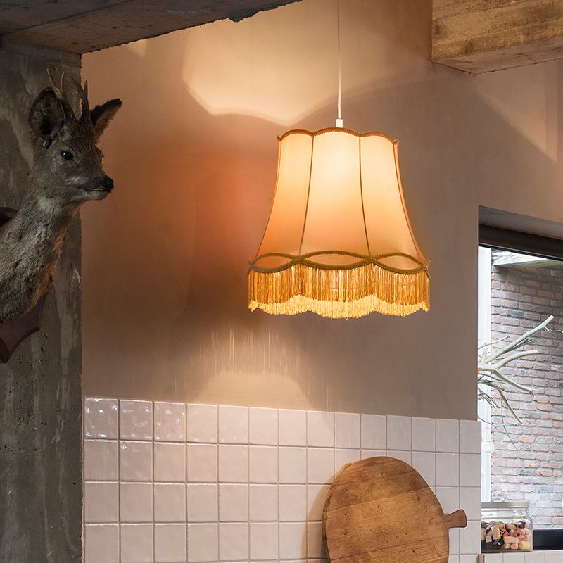 Retro hanglamp goud 45 cm - Granny