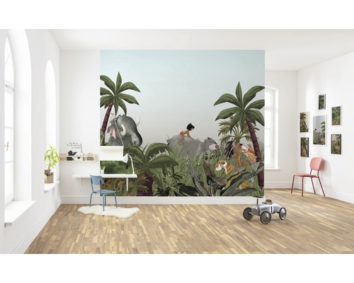 Vliesbehang DX6-020 Disney Edition 4 Jungle Book 6-delige set 300 x 280 cm